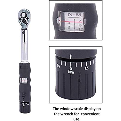 Bike Torque Wrench Set, Bicycle Repair Tools Kit Ratchet Mechanica...