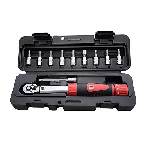 Bike Torque Wrench Set, Bicycle Repair Tools Kit Ratchet Mechanica...