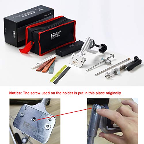 RUIXIN PRO RX-008 Premium Knife Sharpening Kit With 6 Whetstones 1...