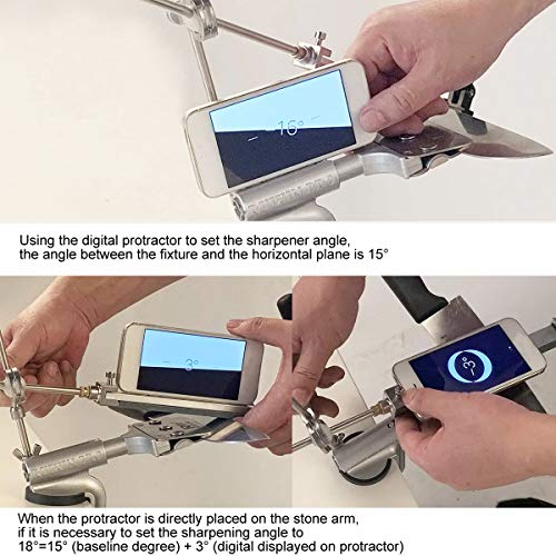 RUIXIN PRO RX-008 Premium Knife Sharpening Kit With 6 Whetstones 1...