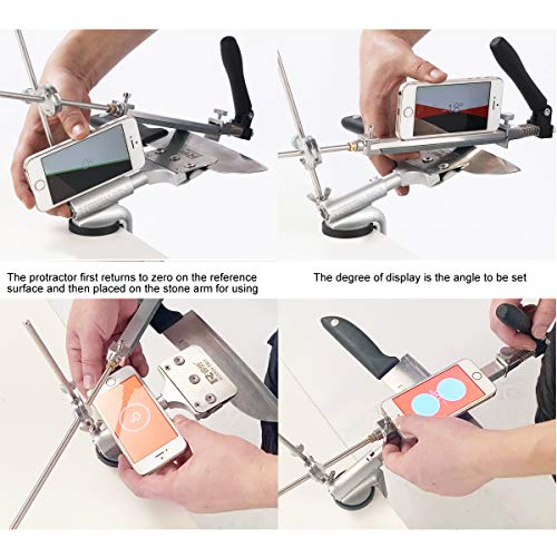 RUIXIN PRO RX-008 Premium Knife Sharpening Kit With 6 Whetstones 1...