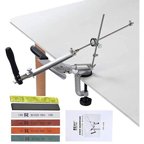RUIXIN PRO RX-008 Premium Knife Sharpening Kit With 6 Whetstones 1...