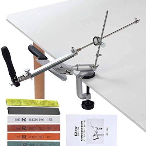 RUIXIN PRO RX-008 Premium Knife Sharpening Kit With 6 Whetstones 1...