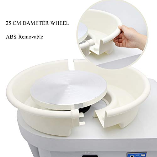 Huanyu Pottery Forming Machine 350W Pottery Wheel 25CM 9.8 Electr...