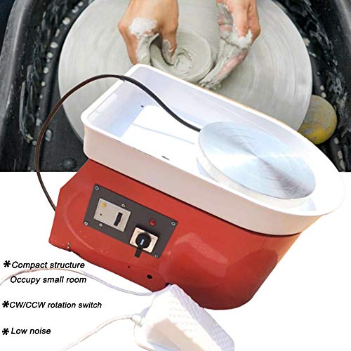 Huanyu Pottery Machine Ceramic Machine Pottery Wheel 350W 25CM 9.8...