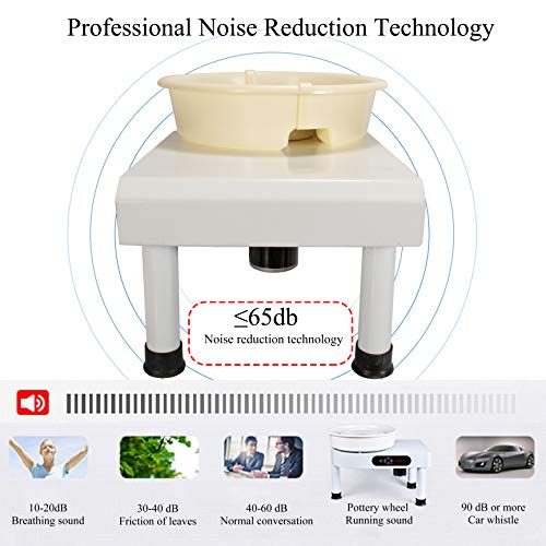 Huanyu Pottery Wheel Machine 350W 25CM 9.8 Electric Ceramic Machi...