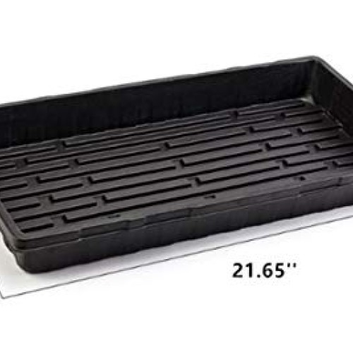 5 Pack Garden Growing Trays No Drain Holes - Plastic Plant Trays N...