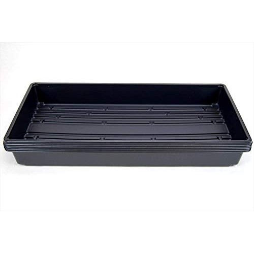 5 Pack Garden Growing Trays No Drain Holes - Plastic Plant Trays N...
