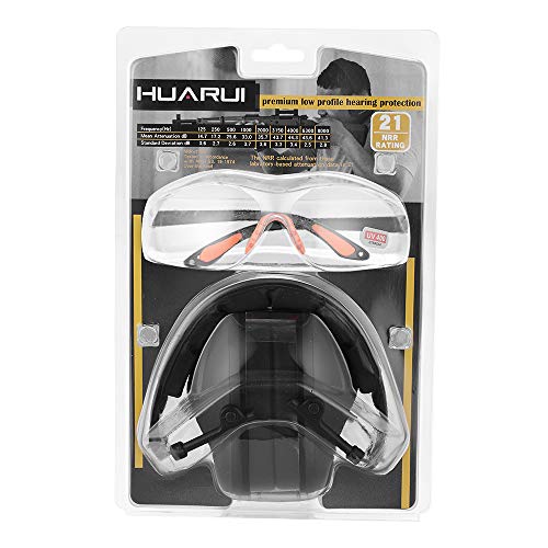 Range Shooting Ear Protection Earmuffs for Shooting Ear & Eye ...
