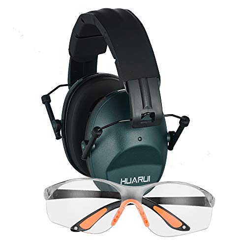 Range Shooting Ear Protection Earmuffs for Shooting Ear & Eye ...
