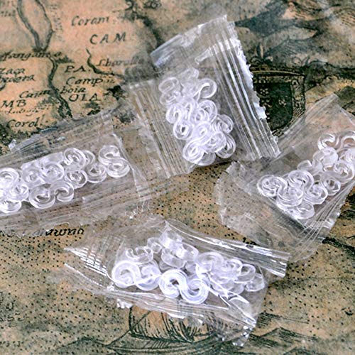 HuaYang 240 Pieces Loom Kit DIY Rubber Band Bracelet Woven S Clips...