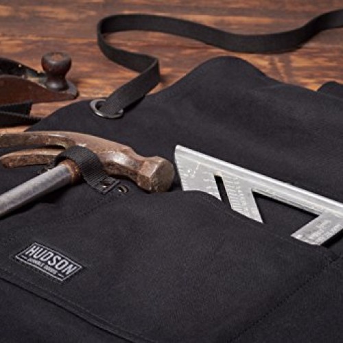 Hudson Durable Goods - Deluxe Edition - Waxed Canvas Tool Apron - ...