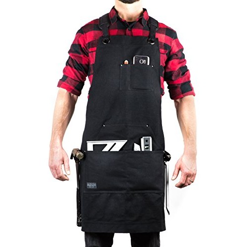 Hudson Durable Goods - Deluxe Edition - Waxed Canvas Tool Apron - ...