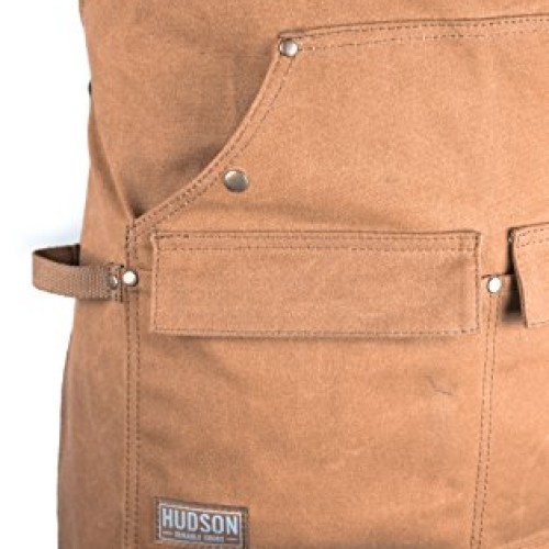 Hudson Durable Goods - Woodworking Edition - Waxed Canvas Apron B...