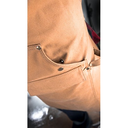 Hudson Durable Goods - Woodworking Edition - Waxed Canvas Apron B...