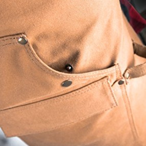 Hudson Durable Goods - Woodworking Edition - Waxed Canvas Apron B...