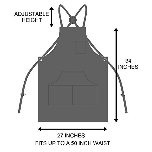 Hudson Durable Goods - Woodworking Edition - Waxed Canvas Apron B...
