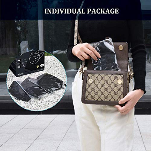 KN95 Face Mask, 30 Pack Individually Wrapped, 5-Ply Breathable & C...