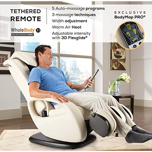 Human Touch WholeBody 7.1 Living Room Recliner Massage Chair - Ful...