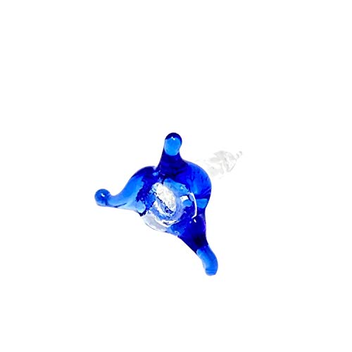 100 Pieces | Premium Quality Hand-Blown Jacks Style Glass Beads Sc...