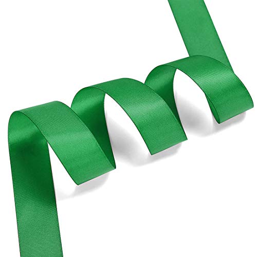 Humphreys Craft 1-inch Double Face Solid Satin Ribbon 100% Polyes...