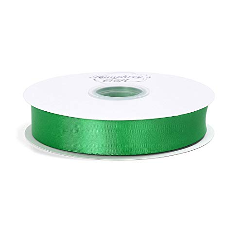 Humphreys Craft 1-inch Double Face Solid Satin Ribbon 100% Polyes...