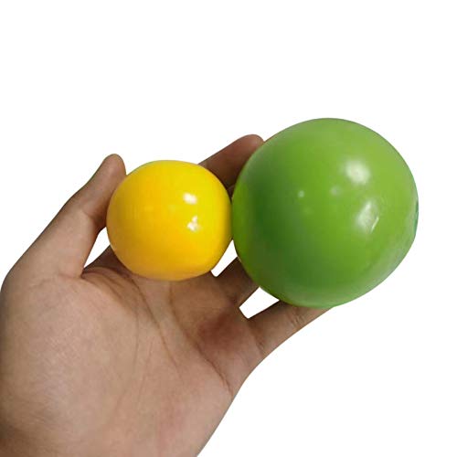 hunmansaf Sticky Balls for Ceiling Wall Sucking Ball Color Rubber ...