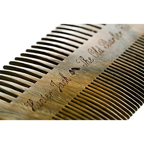 Sandalwood Beard Comb for Men - Handmade Beard & Mustache Comb - P...