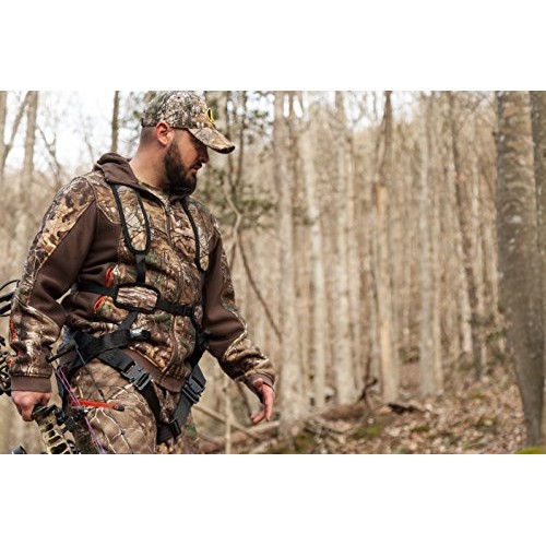 Hunter Safety System X-1 Bowhunter Treestand Safety Harness, Large...