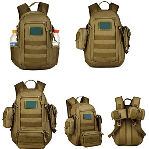 Huntvp 10L Mini Daypack Military MOLLE Backpack Rucksack Gear Tact...