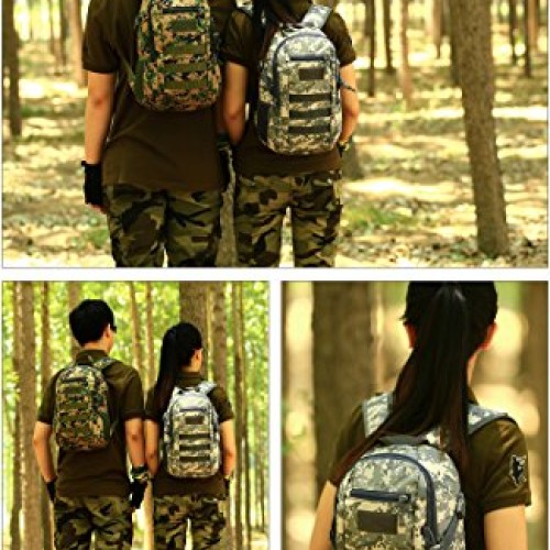Huntvp 10L Mini Daypack Military MOLLE Backpack Rucksack Gear Tact...