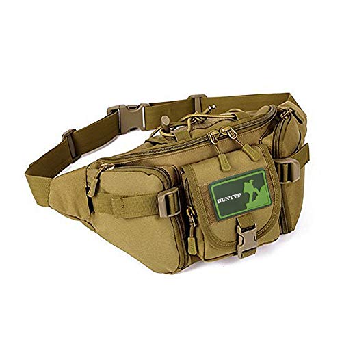 Huntvp Military Fanny Pack Tactical Waist Bag Pack WR Hip Belt Bag...