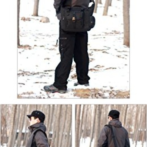 Huntvp Tactical Messenger Bag Shoulder Bag Cross Body Bag Belt Sli...