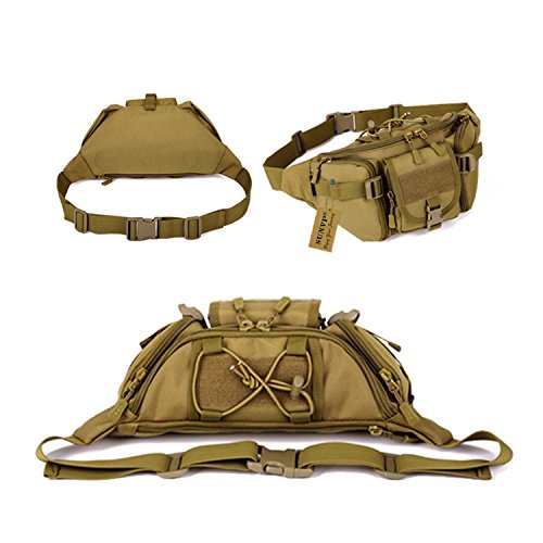 Huntvp Tactical Waist Pack Bag Military Fanny Packs WR Hip Belt Ba...