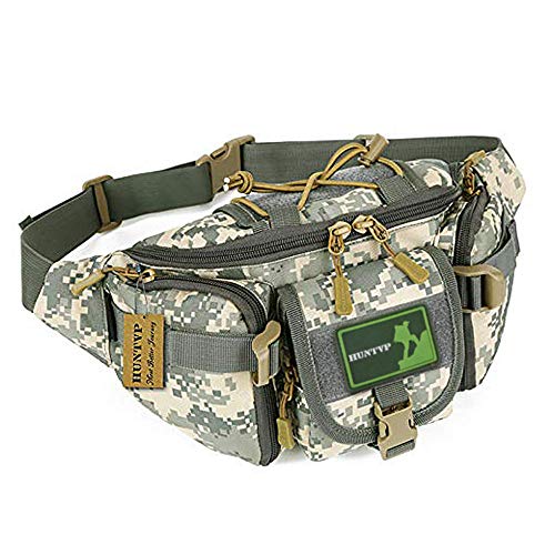 Huntvp Tactical Waist Pack Bag Military Fanny Packs WR Hip Belt Ba...