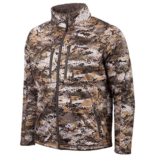 Huntworth Mens Heavy Weight Soft Shell Jacket, Disruption,X-Large