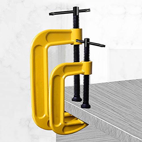 HUQUAN G-Type Woodworking Clamp, 1-12 Inch Adjustable DIY Carpentr...