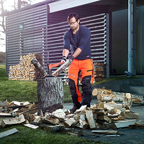 Husqvarna 28 in. Steel Splitting Axe with Fiberglass Handle