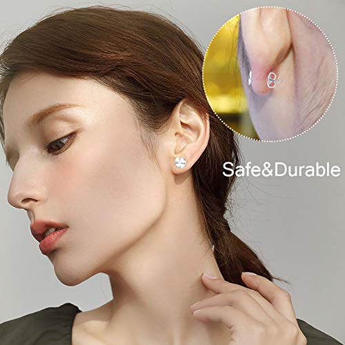 450PCS Earring Posts Stainless Steel Flat Pad,Hypoallergenic Stud ...