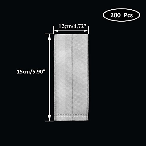 Huvai 400Pcs Degradable Non-Woven Plant Nursery Bags Plant Seeding...