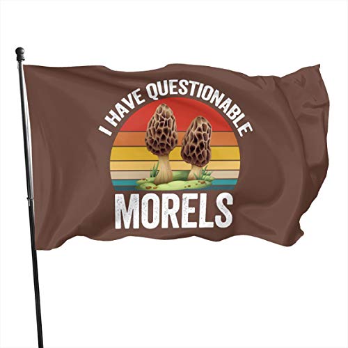 HUXINGXINGfaqi I Have Questionable Morels Flag 3 X 5 Ft Outdoor ...