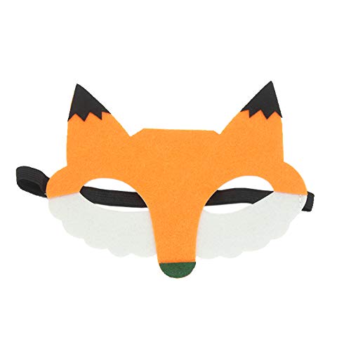 Hvogvok 12 pcs Animal Masks Halloween Masks Dress-Up Party Accesso...