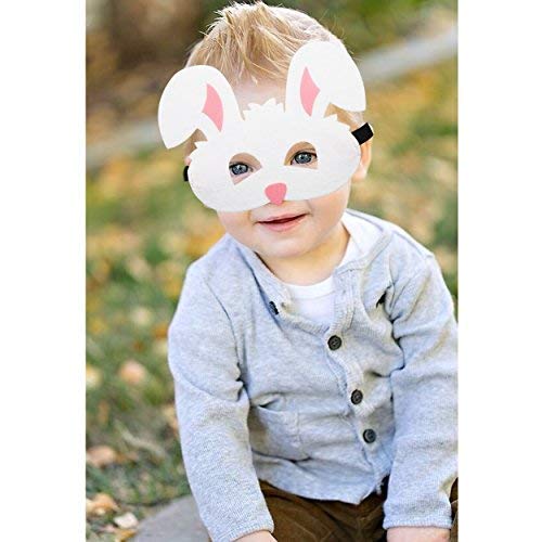 Hvogvok 12 pcs Animal Masks Halloween Masks Dress-Up Party Accesso...
