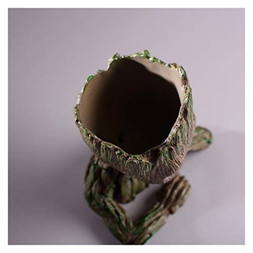 Exquisite Groot Baby Flowerpot Action Figures Model Toy Pen Pot Ho...