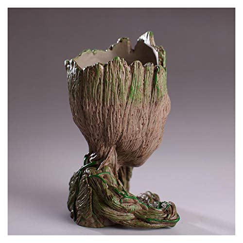 Exquisite Groot Baby Flowerpot Action Figures Model Toy Pen Pot Ho...