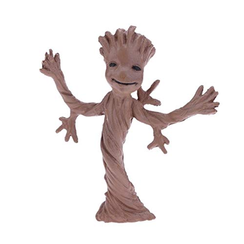 Exquisite Groot Baby Flowerpot Action Figures Model Toy Pen Pot Ho...