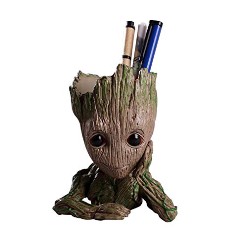 Flower Pot Baby Groot Flowerpot Planter Action Figures Tree Man Mo...