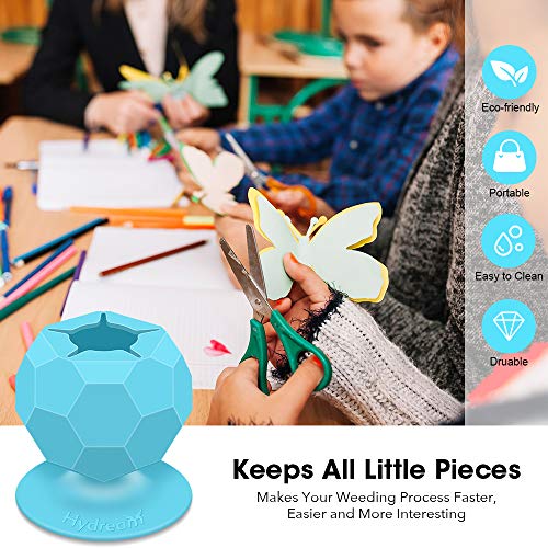 3 Pack Suctioned Vinyl Weeding Scrap Collector, Silicone Suction C...