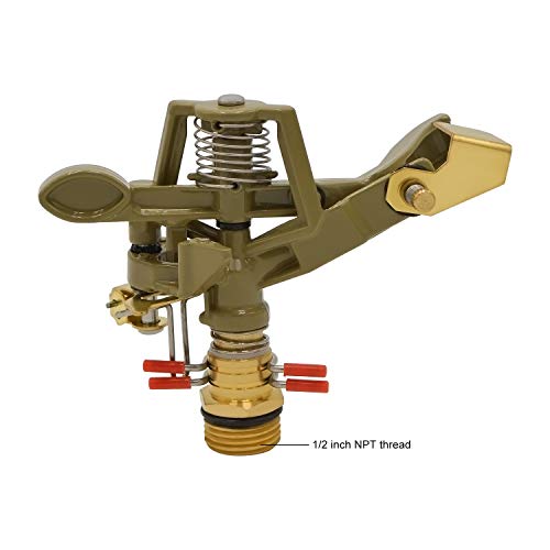 HYDRO MASTER Impact Garden Sprinkler for Home Garden, Lawn, Agricu...
