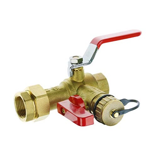 HYDRO MASTER Tankless Water Heater Service Valve Kit with Pressure...